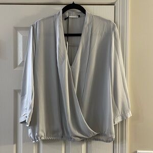 Three Eighty Two, 3/4 Sleeve Blouse, Size L